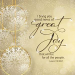 NEWS OF GREAT JOY PACK OF 10  