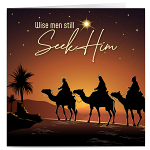 SEEK HIM CHRISTMAS CARD PACK OF 10