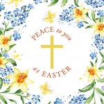 PEACE TO YOU AT EASTER PACK OF 5