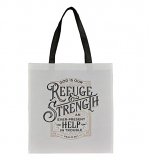 GOD IS OUR REFUGE TOTE BAG