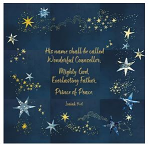 HIS NAME SHALL BE CALLED GREETINGS CARD PACK OF 10