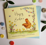 EASTER HEN - EASTER CARD PACK OF 5