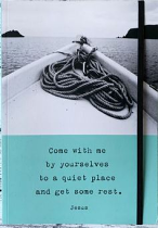 QUIET PLACE LINED NOTEBOOK