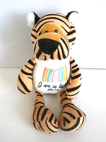 TIGER SOFT TOY JOHN 3:16