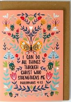 I CAN DO ALL THINGS CARD