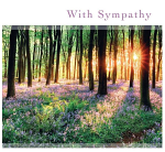 WITH SYMPATHY GREETINGS CARD