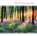 WITH SYMPATHY GREETINGS CARD