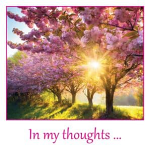 THINKING OF YOU GREETINGS CARD