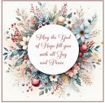 FLOWERS AND BAUBLES CHRISTMAS CARD COLLECTION  