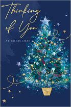 THINKING OF YOU AT CHRISTMAS CARD