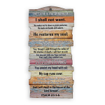 STACKED PLAQUE PSALM 23
