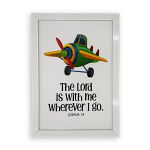 JOSHUA 1:9 WALL FRAME