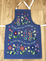 HANNAH DUNNETT APRON BLESS YOU AND KEEP YOU