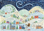 HANNAH DUNNETT A LIGHT HAS DAWNED CHRISTMAS CARD