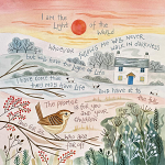 HANNAH DUNNETT LIGHT OF THE WORLD CHRISTMAS CARD