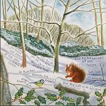 HANNAH DUNNETT HE IS OUR PEACE CHRISTMAS CARD