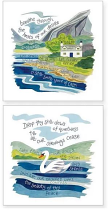 SMALL VOICE OF CALM AND THE BEAUTY OF THY PEACE NOTECARDS