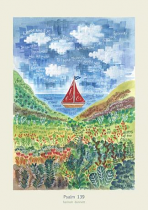 PSALM 139 BOAT HANNAH DUNNETT PRINT