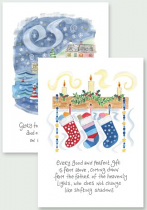 HANNAH DUNNETT PEACE ON EARTH FROM THE FATHER CHRISTMAS CARDS