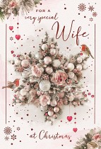 WIFE CHRISTMAS CARD