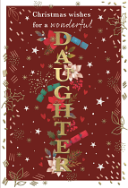 DAUGHTER CHRISTMAS CARD