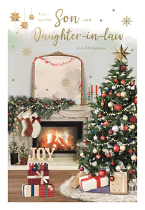 SON AND DAUGHTER IN LAW CHRISTMAS CARD