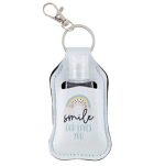 SMILE HAND SANITIZER KEY CHAIN