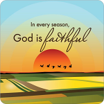 GOD IS FAITHFUL COASTER