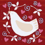 DOVE & HEARTS PACK OF 10