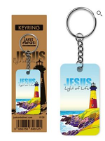 JESUS LIGHT OF LIFE KEYRING 