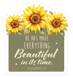 SUNFLOWER VINYL STICKER