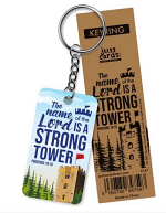 STRONG TOWER KEYRING