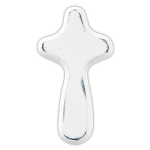 WHITE MINI PRAYER CROSS