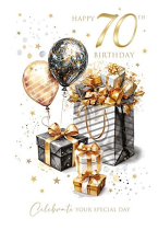 BIRTHDAY CARD AGE 70