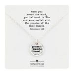 SEALED IN FAITH GRATEFUL THANKFUL BLESSED NECKLACE