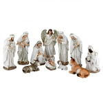 11 PIECE 6" ELEGANT NATIVITY SET