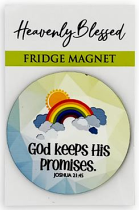 GOD KEEPS HIS PROMISES FRIDGE MAGNET