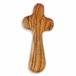 OLIVE WOOD HOLDING CROSS LARGE