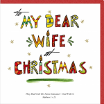 WIFE CHRISTMAS CARD