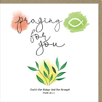 PRAYING FOR YOU GREETINGS CARD