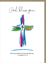 GOD BLESS YOU GREETINGS CARD