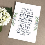 EMILY BURGER MAY THE GOD OF HOPE PRINT