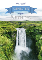 MINISTER BIRTHDAY WATERFALL