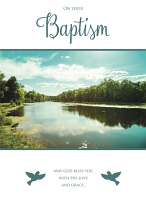 LAKE BAPTISM CARD