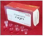 COMMUNION CUP DISPOSABLE PLASTIC BOX OF 1000