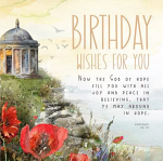 BIRTHDAY WISHES FOR YOU CARD