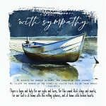 BOAT SYMPATHY CARD
