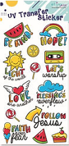 UV TRANSFER STICKERS