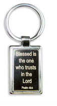 BLESSED IS THE ONE KEYRING