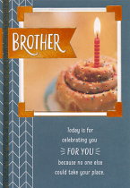 BROTHER BIRTHDAY CARD